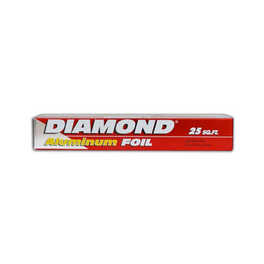DIAMOND ALUMINUM FOIL 7.62M X 304MM
