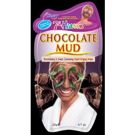 7TH HEAVEN CHOCOLATE MUD REVITALISING & DEEP  CLEANSING FACE MASK 20G