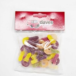 DAVES SWEETS BAGS FIZZY DUMMIES