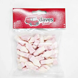 DAVES SWEETS BAGS STRAWBERRY MILK SHAKES