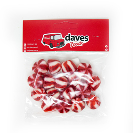 DAVES SWEETS BAGS JELLY STRAWBERRY TWIST