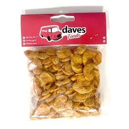 DAVES SNACKS BAGS ROASTED CHILI BROAD BEANS