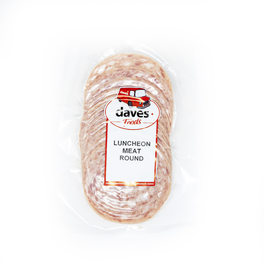 DAVES LUNCHEON MEAT ROUND SLICED - PREPACK