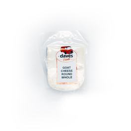 DAVES GOAT CHEESE ROUND WHOLE - PREPACK