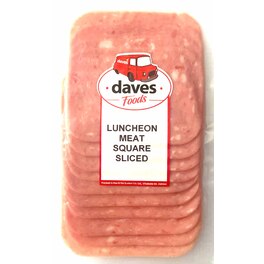 DAVES LUNCHEON MEAT SQUARE SLICED - PREPACK