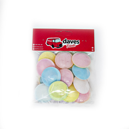 DAVES SWEETS BAGS FLYING SAUCERS