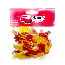 DAVES SWEETS BAGS WIGGLE WORMS