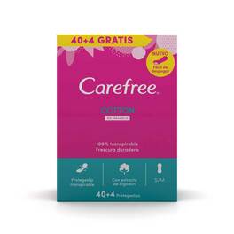 CAREFREE PANTY LINERS COTTON UNSCENTED 20'S