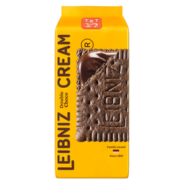 BAHLSEN BISCUITS N CREAM DOUBLE CHOCOLATE 190G