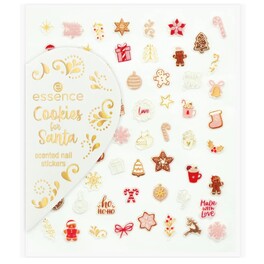 ESSENCE COOKIES FOR SANTA SCENTED NAIL STICKERS 01