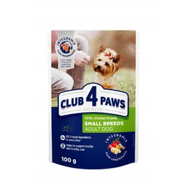 CLUB 4 PAWS PREMIUM "WITH CHICKEN IN JELLY" 100G