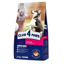 CLUB 4 PAWS PREMIUM FOR PUPPIES OF ALL BREEDS "RICH IN CHICKEN" 2KGS