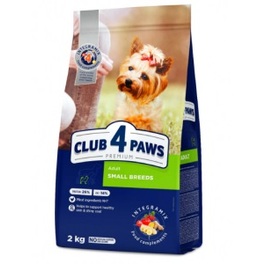CLUB 4 PAWS PREMIUM FOR SMALL BREEDS 2KGS