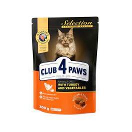 CLUB 4 PAWS PREMIUM "WITH TURKEY AND VEGETABLES" 300G