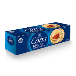 CARRS TABLE WATER BISCUIT 125G