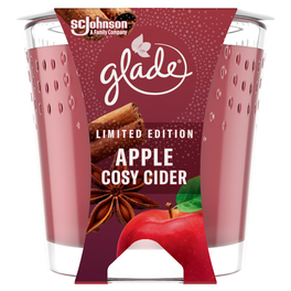 GLADE CANDLE LIMITED EDITION APPLE COSY CIDER 129G