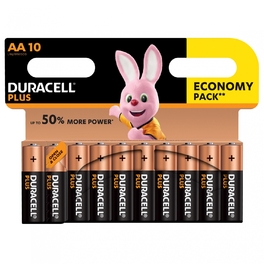 DURACELL PLUS AA X10