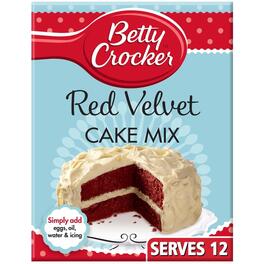 BETTY CROCKER RED VELVET CAKE MIX 425G