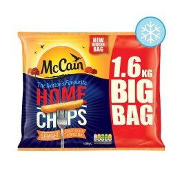 MC CAIN HOME CHIPS S/C 1.6KG