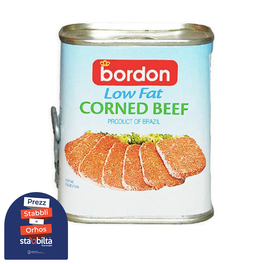 BORDON CORNED BEEF LOW FAT 340G