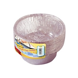KINGFISHER SMALL FOIL CAKE DISHES