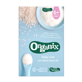 ORGANIX STAGE 1 6M+ CEREALS STAGE 1 BABY RICE