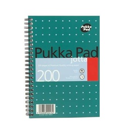 PUKKA SPIRAL NOTE BOOK A5 200PGS 3X30