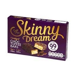 SKINNY DREAM CHOCOLATE TOFFEE 5PK 125G