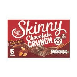SKINNY CHOCOLATE CRUNCH FRUIT & NUT 5PK 120G