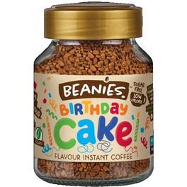 BEANIES BIRTHDAY CAKE FREEZE DRIED COFFEE 50G