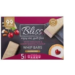 BLISS WHIP BAR W/CHOCO & CHERRY BAKEWELL 125G
