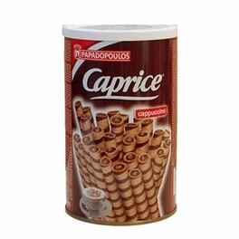 CAPRICE WAFER ROLLS CAPPUCCINO 250G