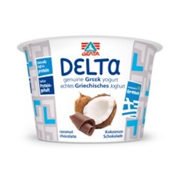 DELTA GREEK YOGHURT 0% COCONUT CHOCOLATE 170G