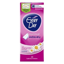 EVERYDAY PANTY LINERS DRY NORMAL x20