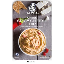 ALPHA SPICY CHEESE FETA & ROASTED PEPPERS 200G