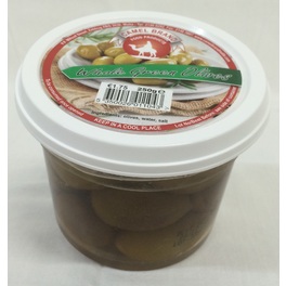 CAMEL BRAND WHOLE GREEN OLIVES 280G