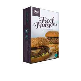 OLLY'S PURE BEEF BURGERS X4 680G