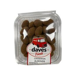 DAVES SWEETS TUBS CHOCOLATE CINNAMON ALMONDS 155G