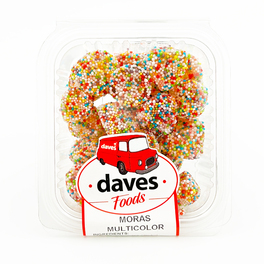 DAVES SWEETS BOWLS MORAS MULTICOLOR 160G