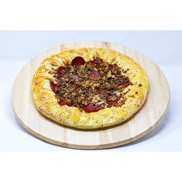 DAVES PIZZA DEEP PAN CHEEZY CRUST MEAT LOVERS 950G