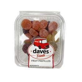 DAVES SWEETS BOWLS FRUIT PASTILLES 170G