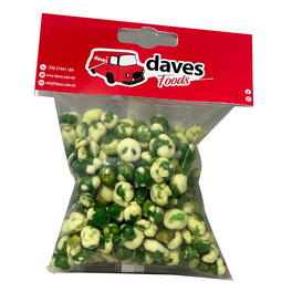 DAVES COATED GREEN PEAS PACKETS 80G
