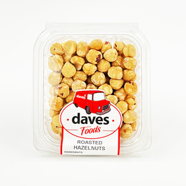 DAVES NUTS BOWLS ROASTED HAZELNUTS 150G
