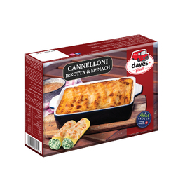 DAVES FOODS CANNELLONI 1KG