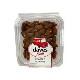 DAVES BOWLS ROASTED ALMONDS 150G