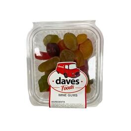 DAVES SWEETS BOWLS WINE GUMS