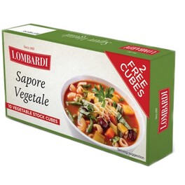 LOMBARDI CUBES VEGETABLE 100G 8+2 FREE