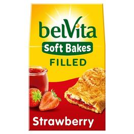 BELVITA SOFT BAKE STRAWBERRY FILLED 250G €0.50C OFF
