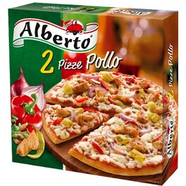 ALBERTO PIZZA TP POLLO TRADITIONAL 2X395G 50c OFF