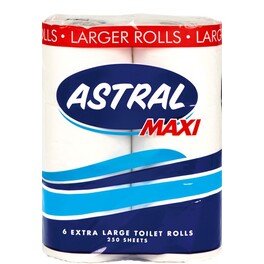 ASTRAL MAXI TOILET PAPER x6